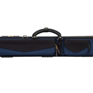 Queuetasche, Classic N&A, schwarz-blau, 2x4, 85cm