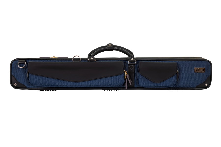Queuetasche, Classic N&A, schwarz-blau, 2x4, 85cm