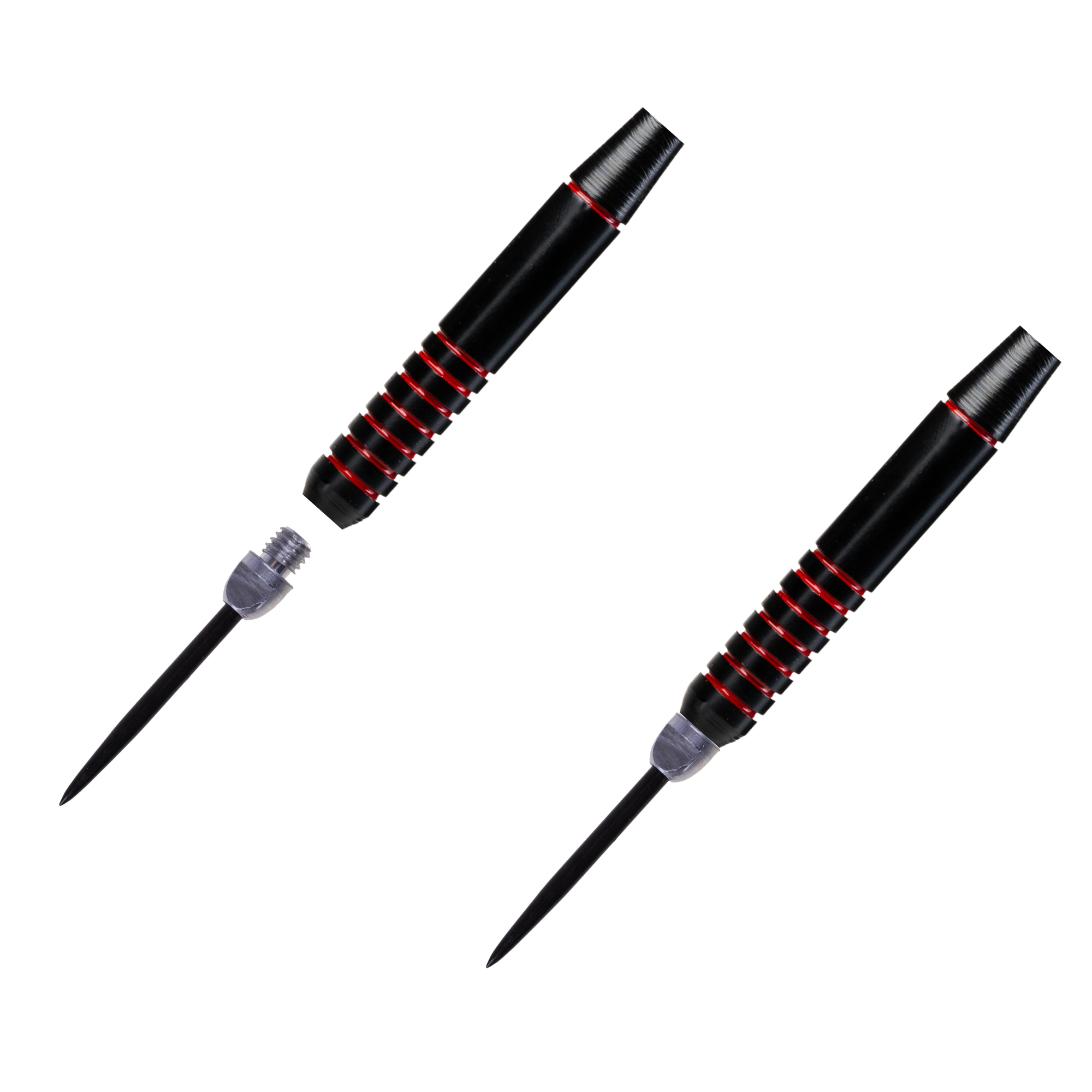 Karella - Dartspitzen Metall für Softdarts Alu 2BA 100 Sets in Aufbewahrungsdose (300 St.) – Bild 3
