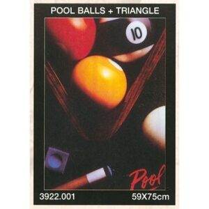 Poster, Poolballs & Triangle