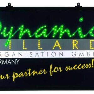 LED-Schild, Dynamic Billard