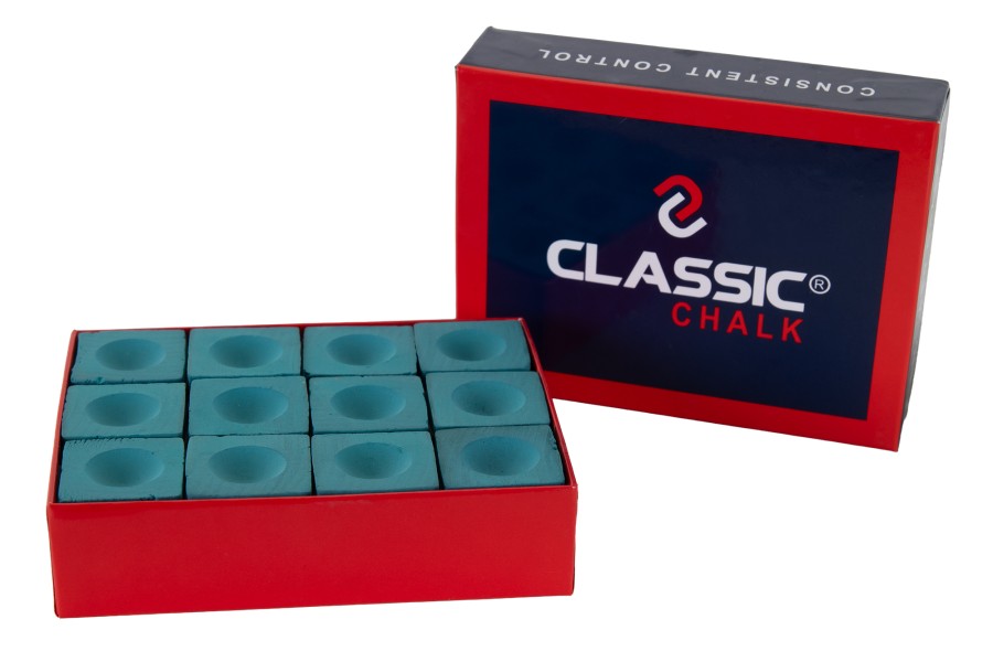 Billardkreide, Classic, grün, 12er Pack – Bild 2