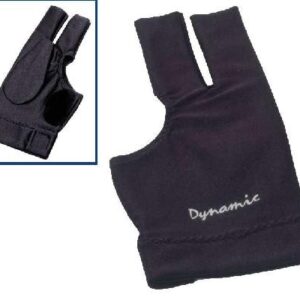 Halbfingerhandschuh, Deluxe 2, 3-Finger, schwarz,