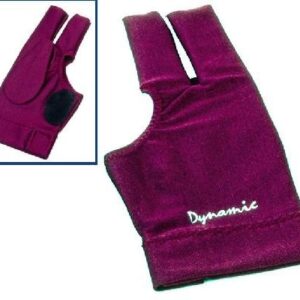Halbfingerhandschuh, Deluxe 2, 3-Finger, burgund