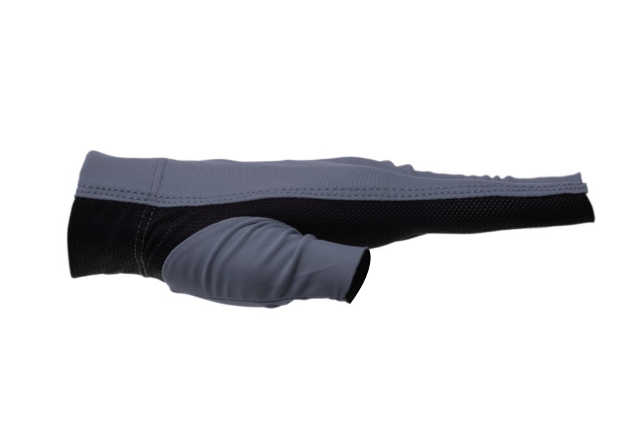 Halbfingerhandschuh, Dynamic Pro, 3-Finger, schwarz/grau, für linke Hand, S&M – Bild 3