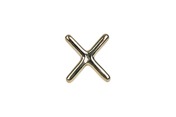 Queuebrücke, Cross, messing