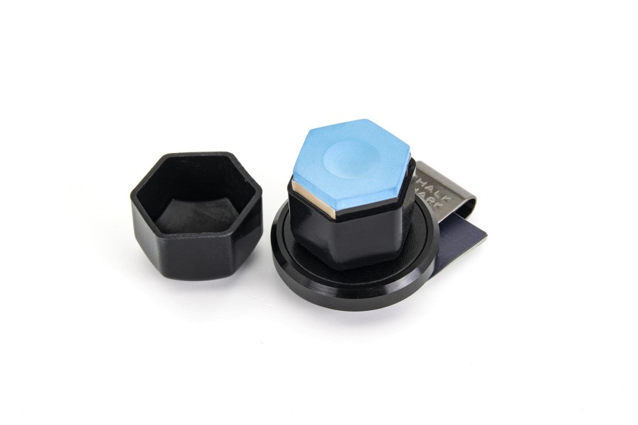 Billard Kreidehalter "Kamui Chalk Shark", schwarz