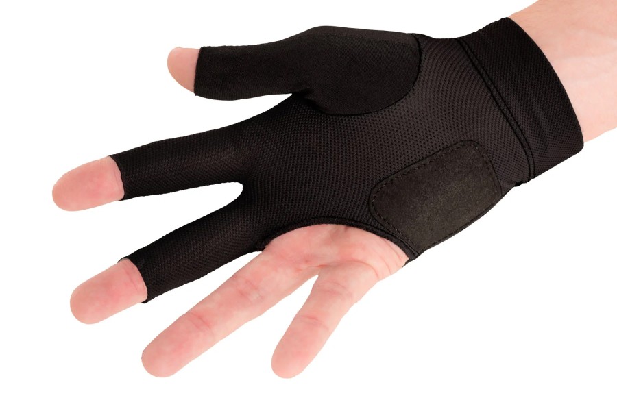 Handschuh, Predator Second Skin, 3-Finger, schwarz-gelb, für rechte Hand, S&M – Bild 4