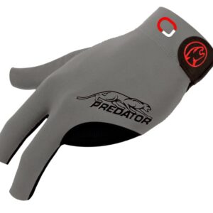 Handschuh, Predator Second Skin, 3-Finger, Jasmin Ouschan Grau, XXL, für linke Hand