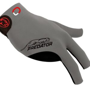 Handschuh, Predator Second Skin, 3-Finger, Jasmin Ouschan Grau, für rechte Hand, XXL