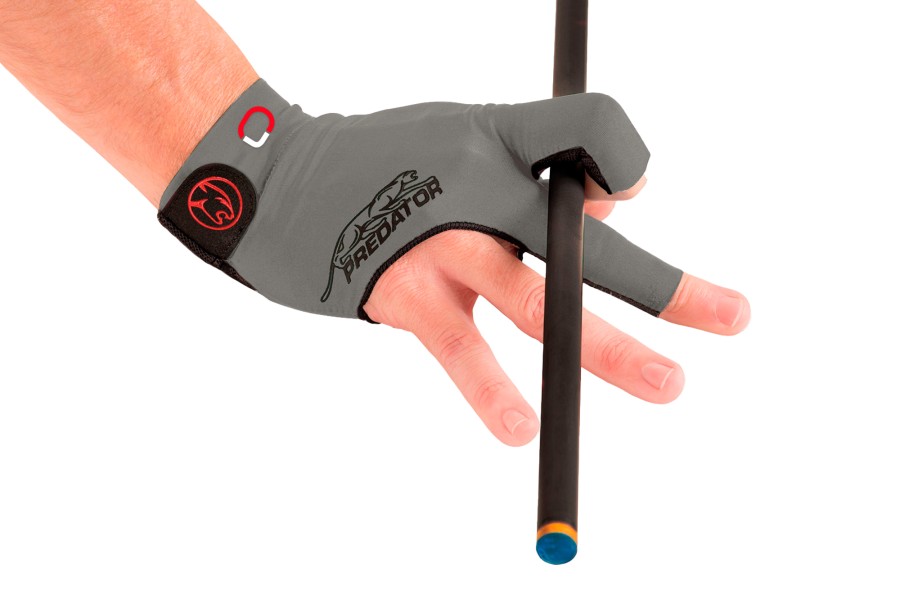 Handschuh, Predator Second Skin, 3-Finger, Jasmin Ouschan Grau, für rechte Hand, XXL – Bild 2