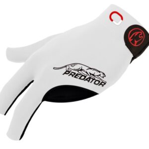 Handschuh, Predator Second Skin, 3-Finger, Jasmin Ouschan Weiß, für linke Hand, XXL