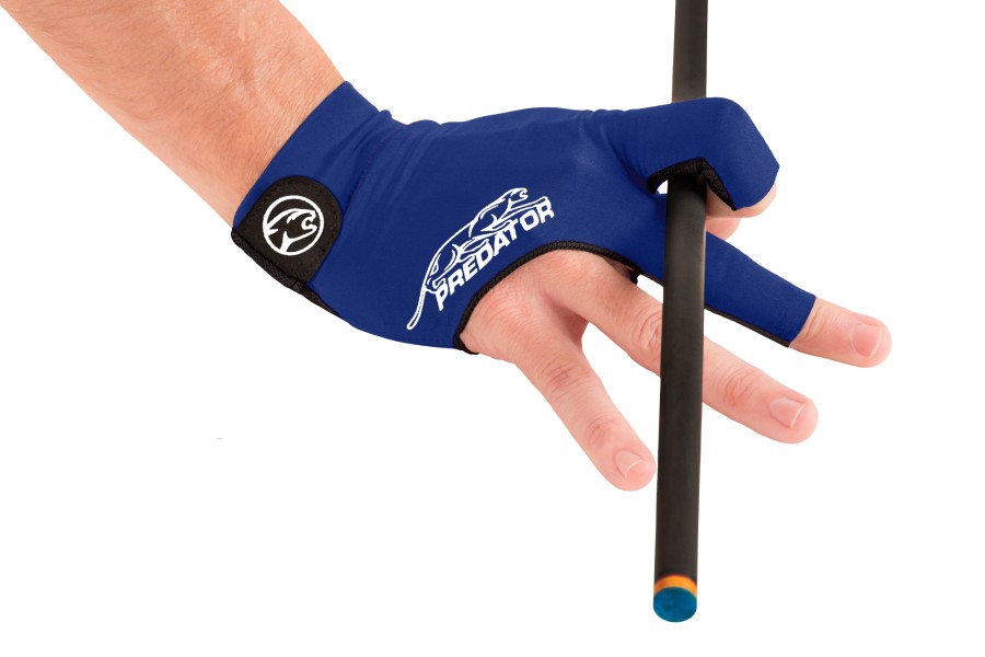 Handschuh, Predator Second Skin, 3-Finger, blau-weiß, für rechte Hand, XXL – Bild 2