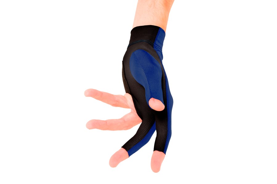 Handschuh, Predator Second Skin, 3-Finger, blau-weiß, für linke Hand, XXL – Bild 4