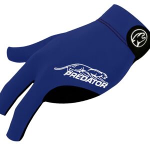 Handschuh, Predator Second Skin, 3-Finger, blau-weiß, für linke Hand, XXL