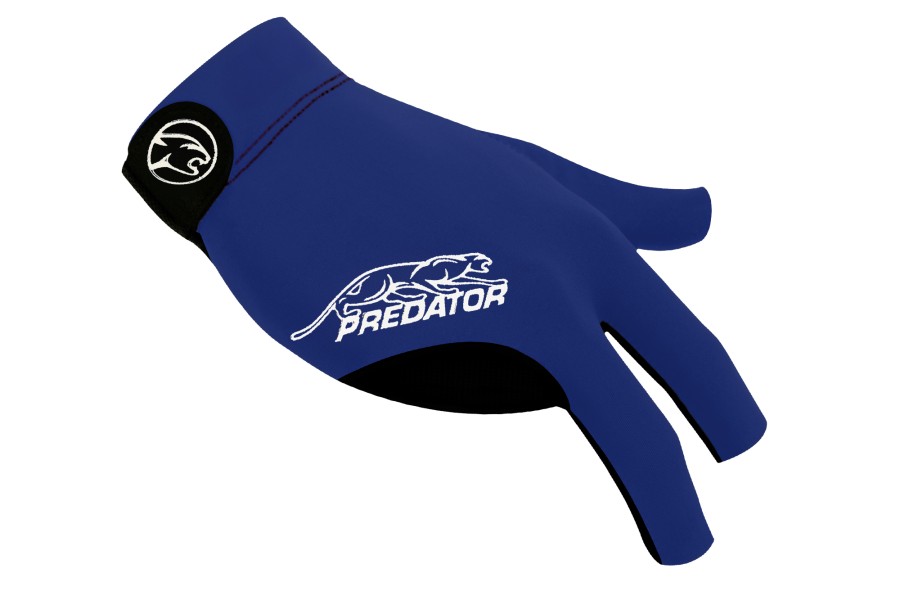 Handschuh, Predator Second Skin, 3-Finger, blau-weiß, für rechte Hand, XXL
