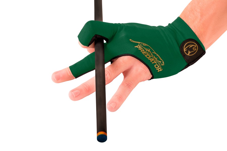 Handschuh, Predator Second Skin, 3-Finger, grün-gold, für linke Hand, XXL – Bild 2
