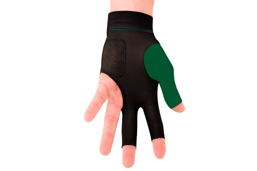 Handschuh, Predator Second Skin, 3-Finger, grün-gold, für linke Hand, XXL – Bild 3