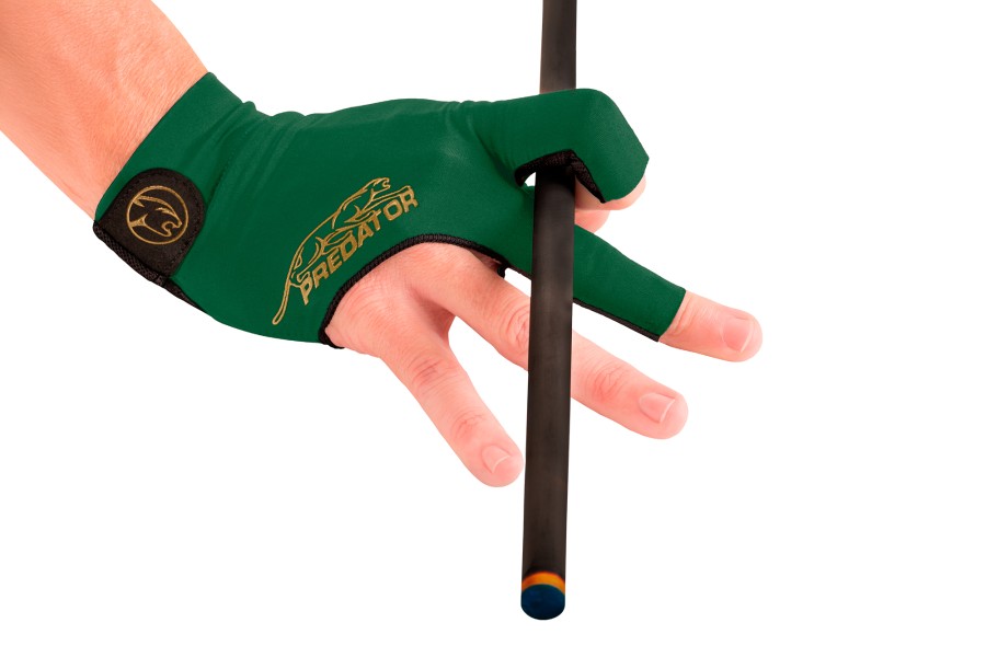 Handschuh, Predator Second Skin, 3-Finger, grün-gold, für rechte Hand, XXL – Bild 2