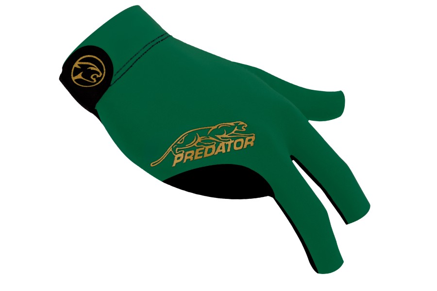 Handschuh, Predator Second Skin, 3-Finger, grün-gold, für rechte Hand, XXL