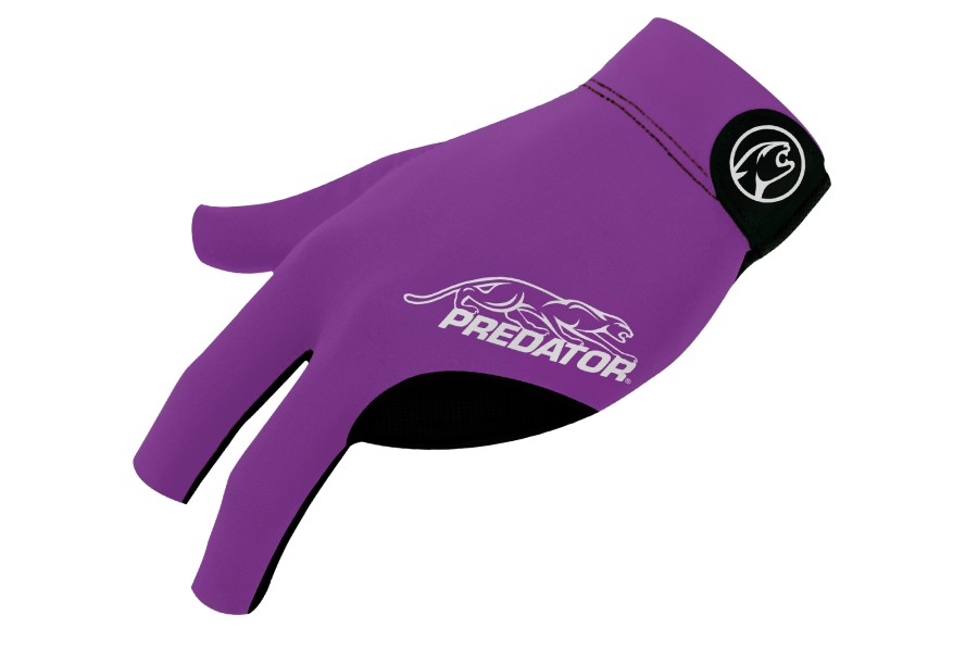 Handschuh, Predator Second Skin, 3-Finger, lila-grau, für linke Hand, XXL