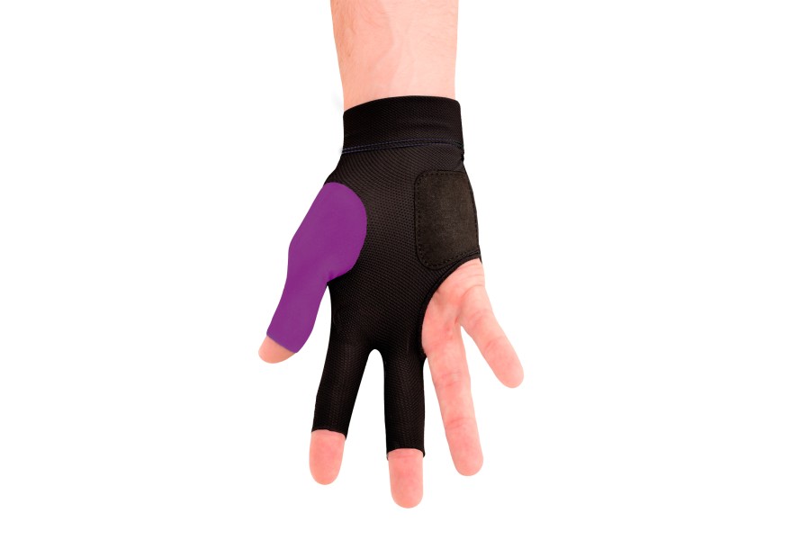 Handschuh, Predator Second Skin, 3-Finger, lila-grau, für rechte Hand, XXL – Bild 3