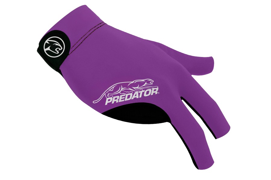 Handschuh, Predator Second Skin, 3-Finger, lila-grau, für rechte Hand, XXL