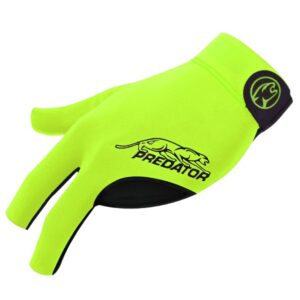 Handschuh, Predator Second Skin, 3-Finger, neon-grün, für linke Hand, S&M
