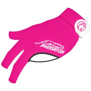 Handschuh, Predator Second Skin, 3-Finger, pink-weiß, für linke Hand, S&M