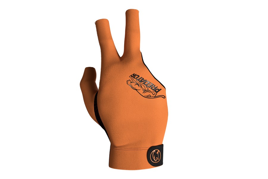 Handschuh, Predator Second Skin, 3-Finger, orange-schwarz, für rechte Hand, L&XL – Bild 2