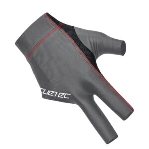 Handschuh, Cuetec Axis, 3-Finger, speed gray, für rechte Hand, XL