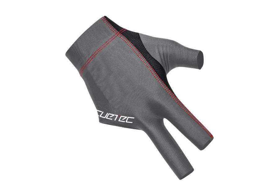 Handschuh, Cuetec Axis, 3-Finger, speed gray, für rechte Hand, M