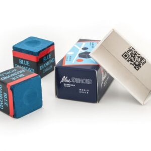 Billard-Kreide, Blue Diamond, 2 Stück, blau