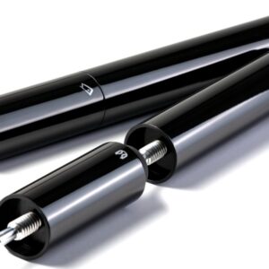 Queueverlängerung, Cuetec Duo Extensions, metallic-schwarz
