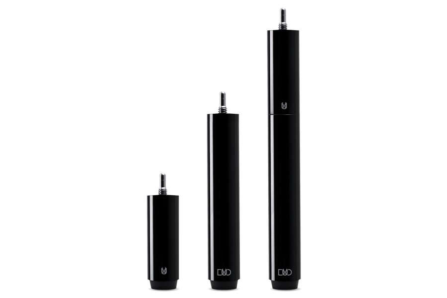 Queueverlängerung, Cuetec Duo Extensions, metallic-schwarz – Bild 2