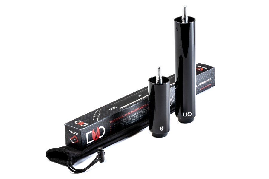 Queueverlängerung, Cuetec Duo Extensions, metallic-schwarz – Bild 3