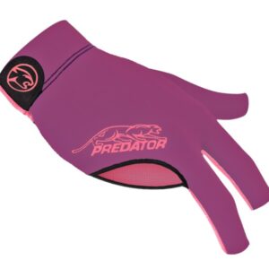 Handschuh, Predator Second Skin, 3-Finger, lila-pink, für linke Hand, S&M