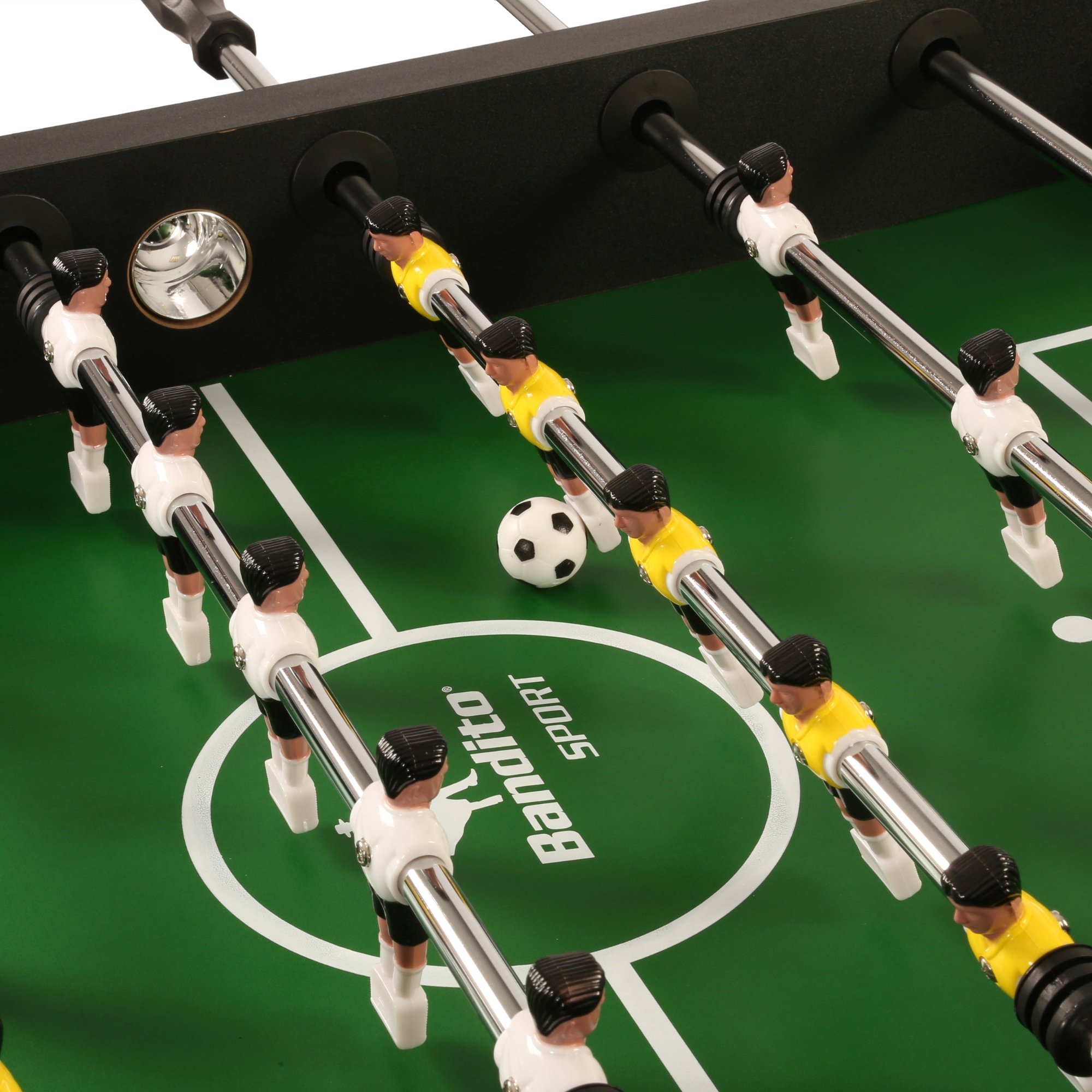 Bandito - Tischkicker Profi Soccer Deluxe in schwarz – Bild 2