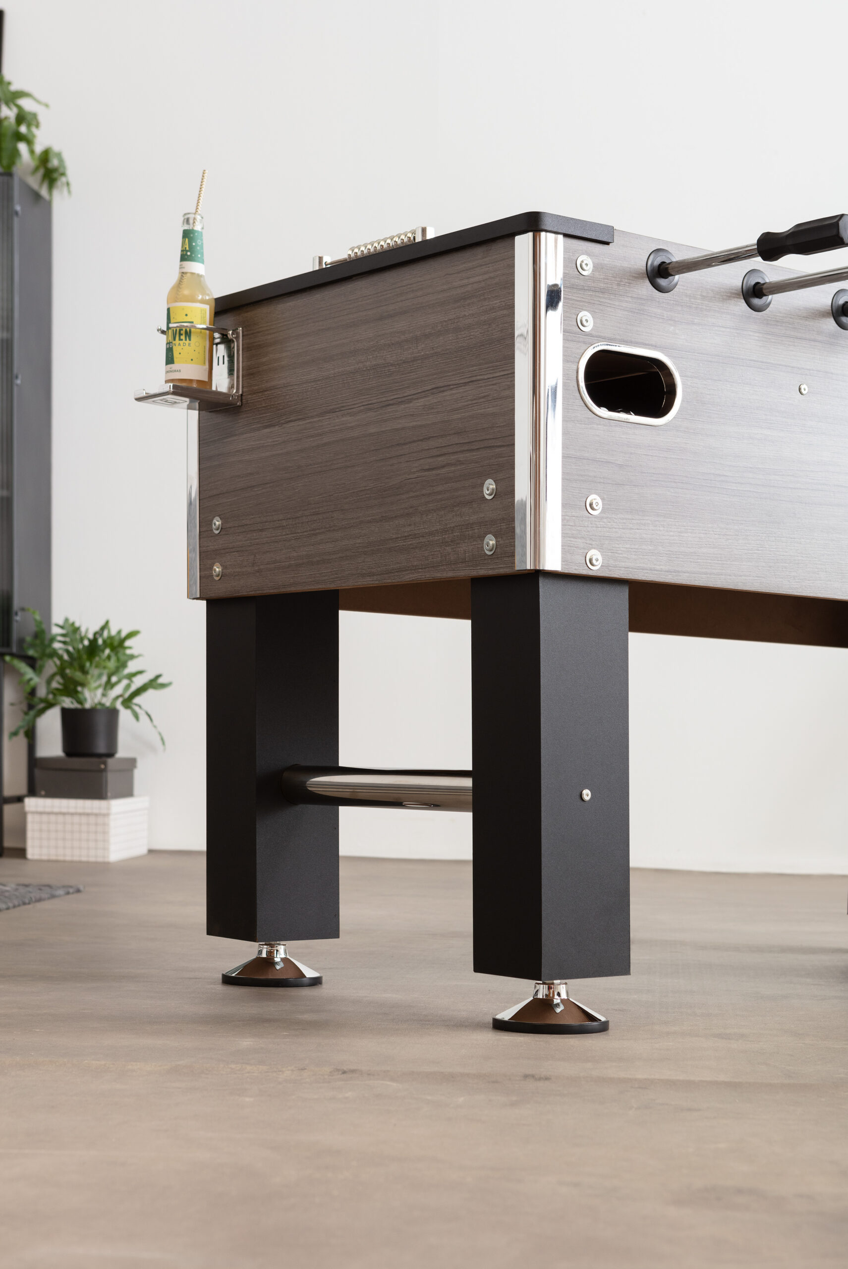 Bandito - Tischkicker Profi Soccer Deluxe in eiche-grau – Bild 2