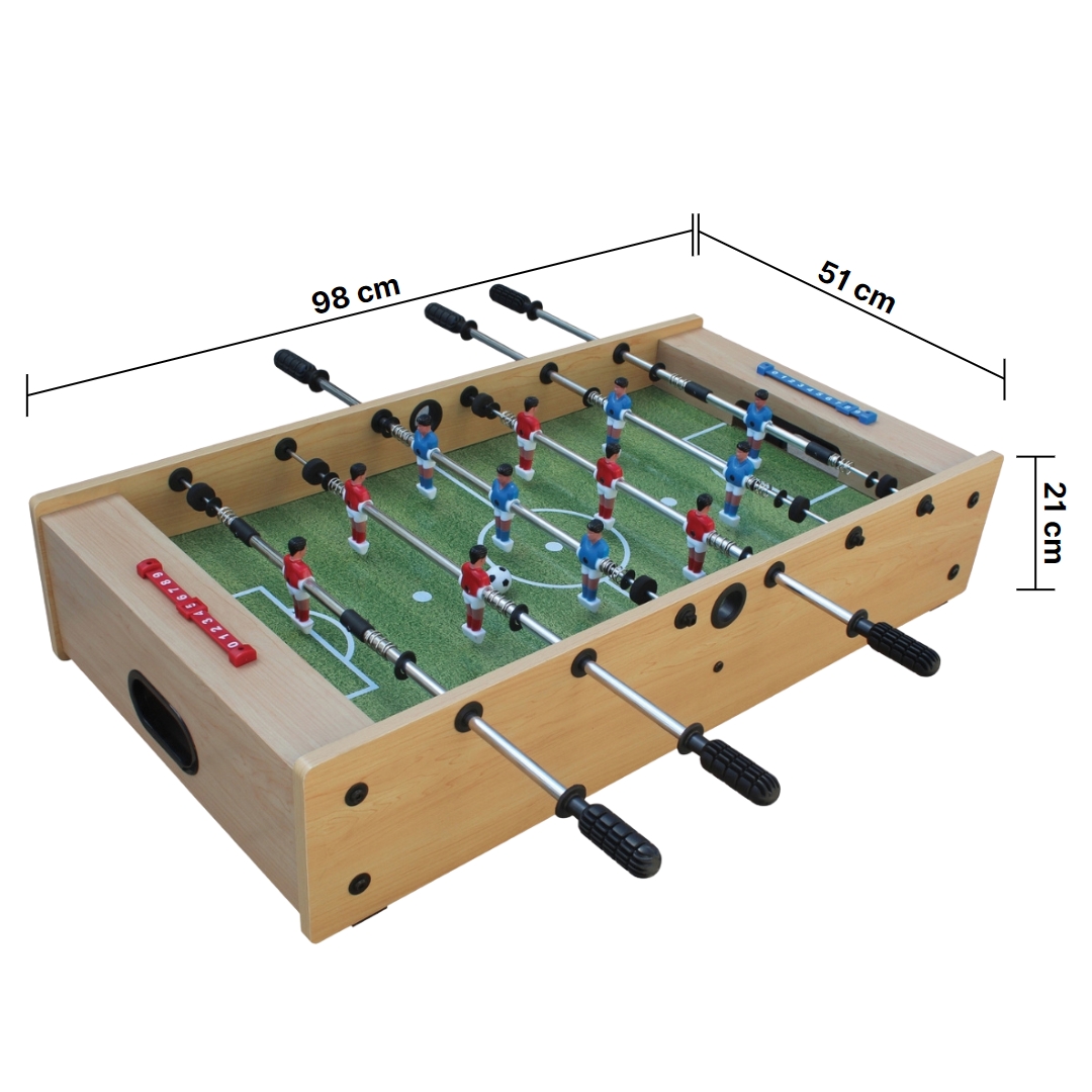 Garlando - Mini-Kicker-Airhockey Multi 2in1 Tischaufleger – Bild 7