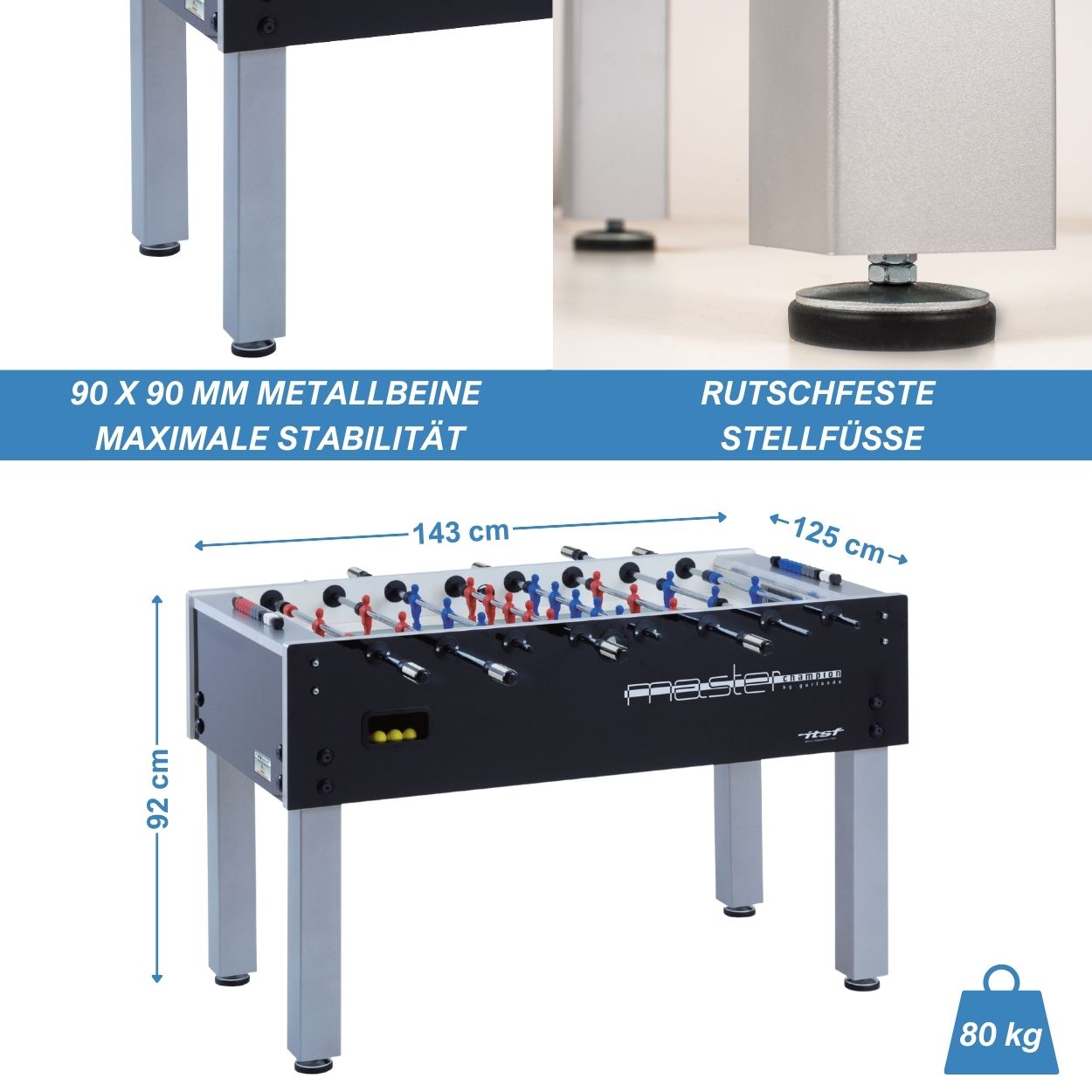 Garlando - Tischkicker ITSF Master Champion – Bild 7