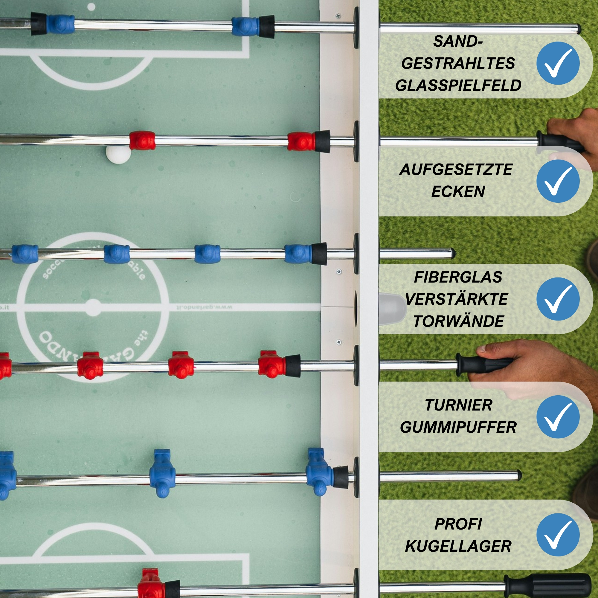 Garlando - Tischkicker ITSF Master Champion – Bild 8