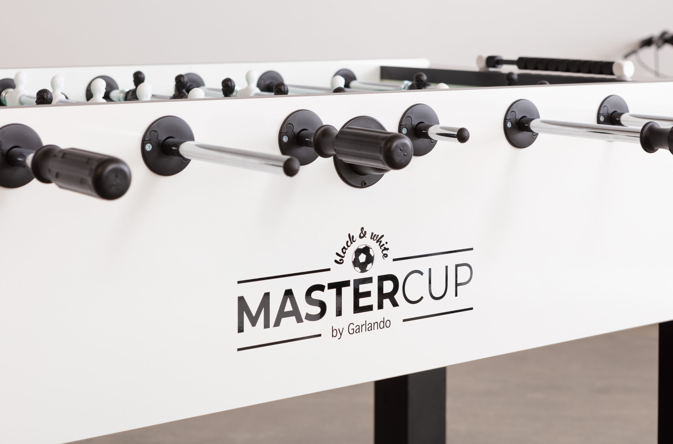 Garlando - Tischkicker MasterCup Black & White PR – Bild 5