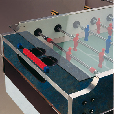 Garlando - Tischkicker Outdoor Olympic Münz/Glas 1,- € SA – Bild 2