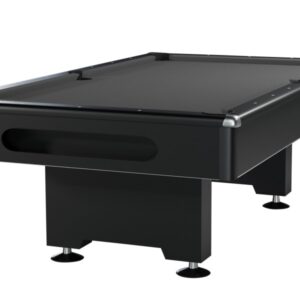 Billardtisch, Pool, Eliminator, 8 ft. (Fuß), schwarz, graues Tuch, Ausstellungsstück