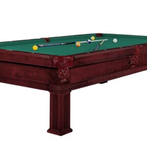 Billardtisch, Pool, Dynamic Bern, mahagoni, 8 ft., Clubtuch gelbgrün