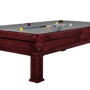 Billardtisch, Pool, Dynamic Bern, mahagoni, 8 ft. (Fuß), Simonis 760 grau