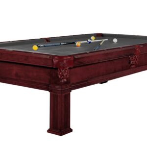 Billardtisch, Pool, Dynamic Bern, mahagoni, 8 ft., Simonis 860 shark grey