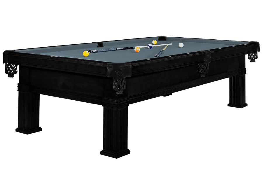 Billardtisch, Pool, Bern, 8 ft. (Fuß), schwarz, Simonis 760 puderblau