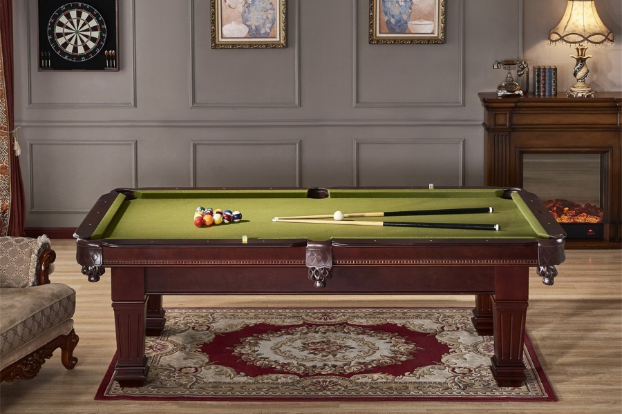 Billardtisch, gebraucht, Pool, Imperial, 8 ft. (Fuß), inkl. Dartboard, Clubtuch – Bild 7